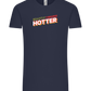 1 Degree Hotter Design - Comfort Unisex T-Shirt_FRENCH NAVY_front