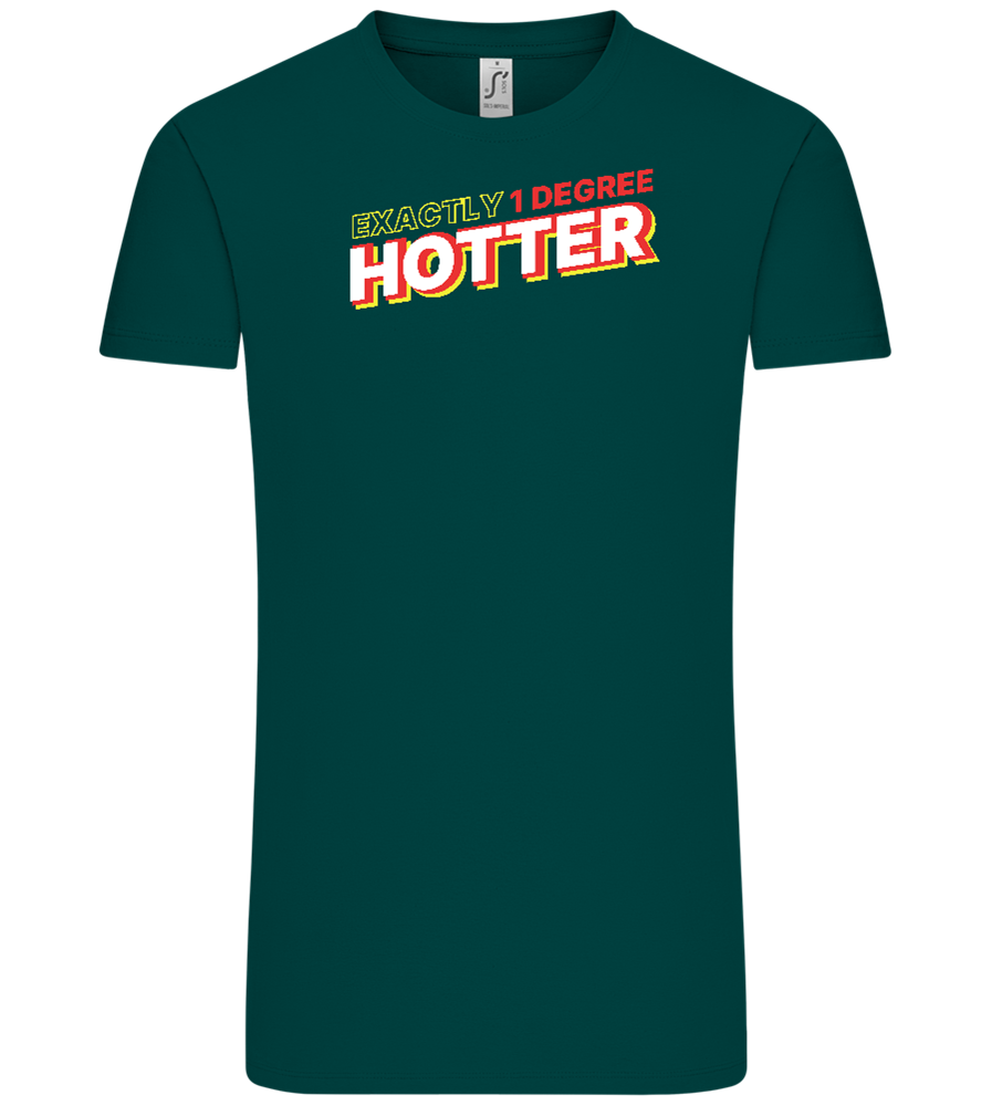 1 Degree Hotter Design - Comfort Unisex T-Shirt_GREEN EMPIRE_front