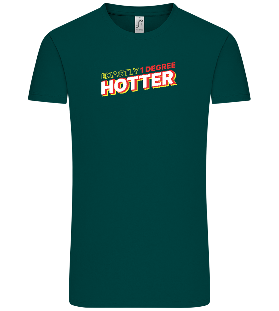 1 Degree Hotter Design - Comfort Unisex T-Shirt_GREEN EMPIRE_front