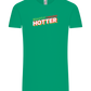 1 Degree Hotter Design - Comfort Unisex T-Shirt_SPRING GREEN_front