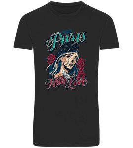 From Paris With Love Design - Basic Unisex T-Shirt