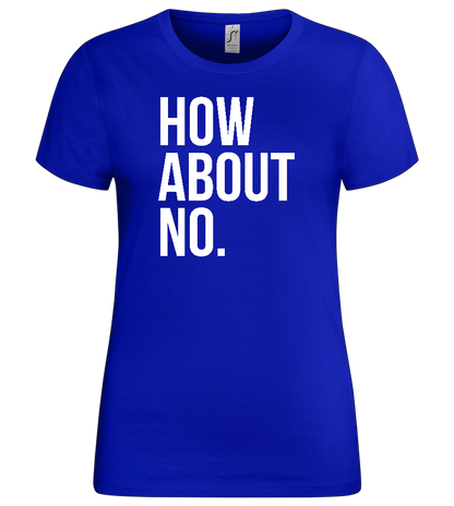 Nope Design - Premium women's t-shirt_OVERSEAS_front