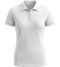 Premium women's polycotton polo shirt_WHITE_front