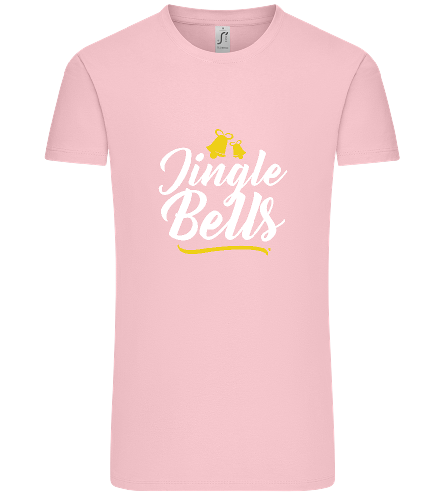 Christmas Jingle Bells Design - Comfort Unisex T-Shirt_CANDY PINK_front