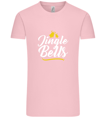 Christmas Jingle Bells Design - Comfort Unisex T-Shirt_CANDY PINK_front