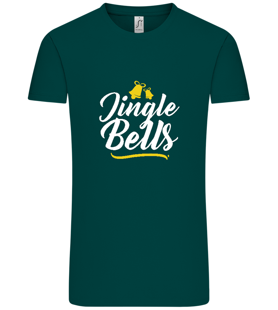 Christmas Jingle Bells Design - Comfort Unisex T-Shirt_GREEN EMPIRE_front