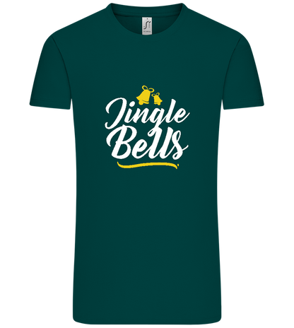 Christmas Jingle Bells Design - Comfort Unisex T-Shirt_GREEN EMPIRE_front