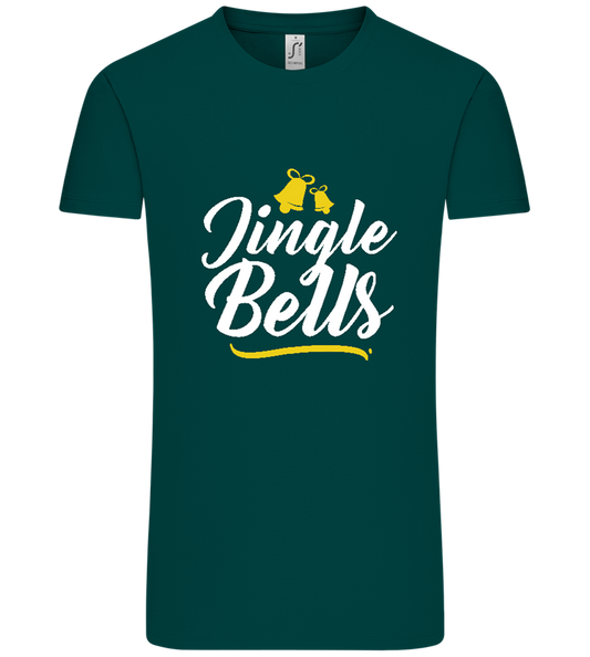 Christmas Jingle Bells Design - Comfort Unisex T-Shirt_GREEN EMPIRE_front