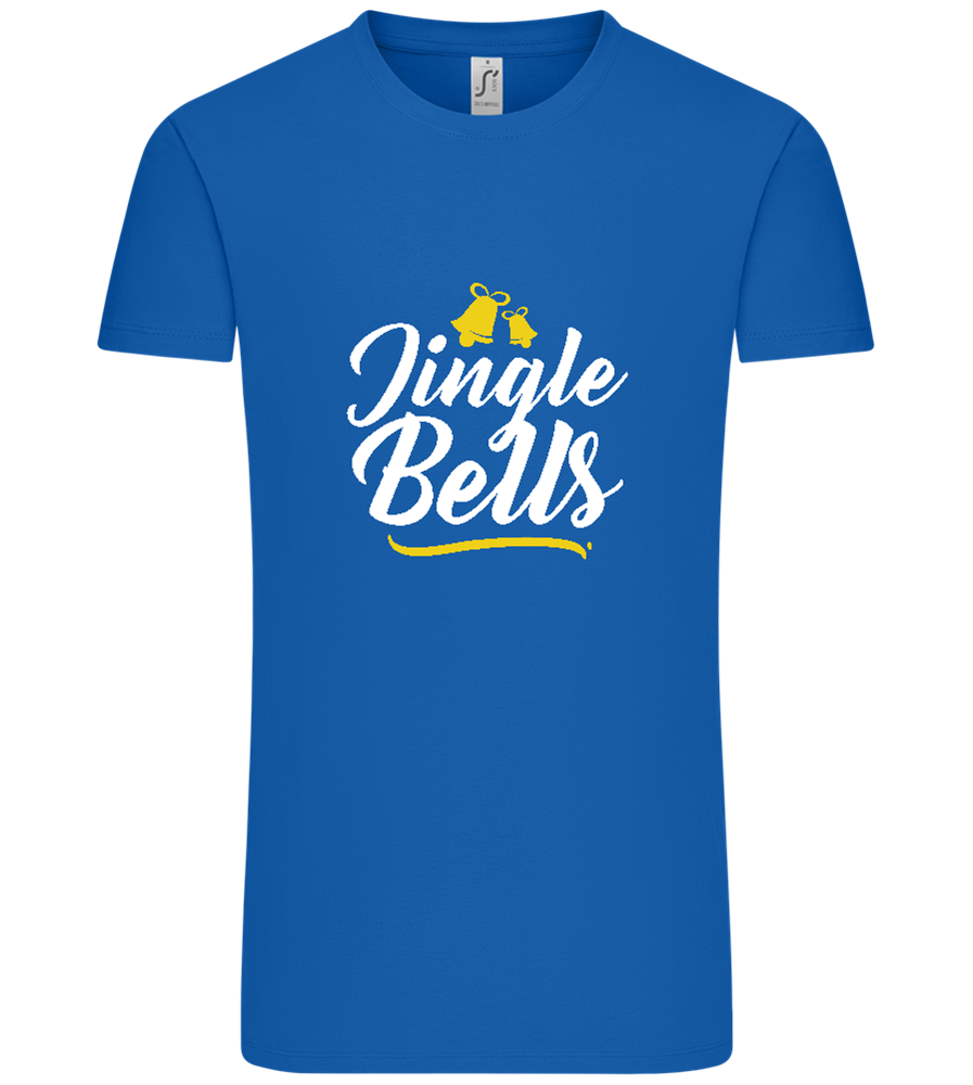 Christmas Jingle Bells Design - Comfort Unisex T-Shirt_ROYAL_front