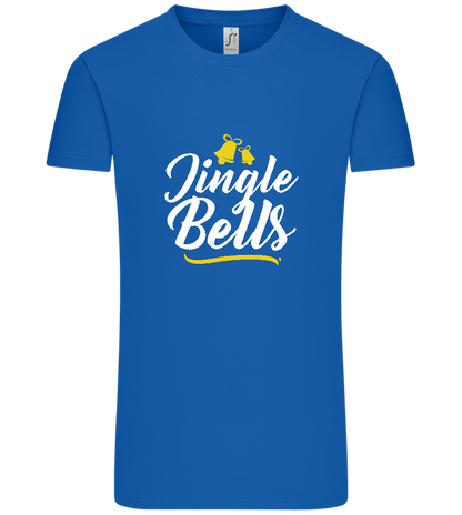 Christmas Jingle Bells Design - Comfort Unisex T-Shirt_ROYAL_front