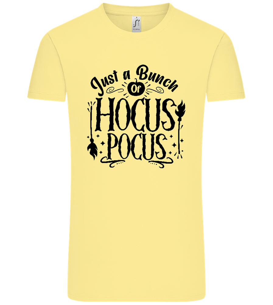 Hocus Pocus Design - Comfort Unisex T-Shirt_AMARELO CLARO_front