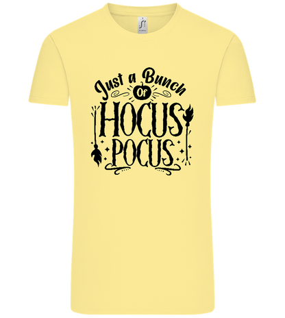 Hocus Pocus Design - Comfort Unisex T-Shirt_AMARELO CLARO_front