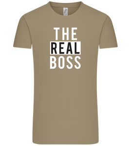 The Real Boss Design - Comfort Unisex T-Shirt