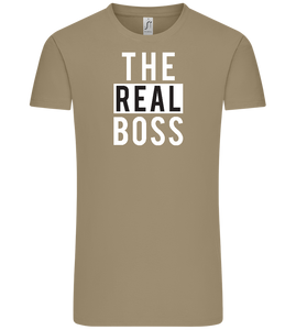 The Real Boss Design - Comfort Unisex T-Shirt