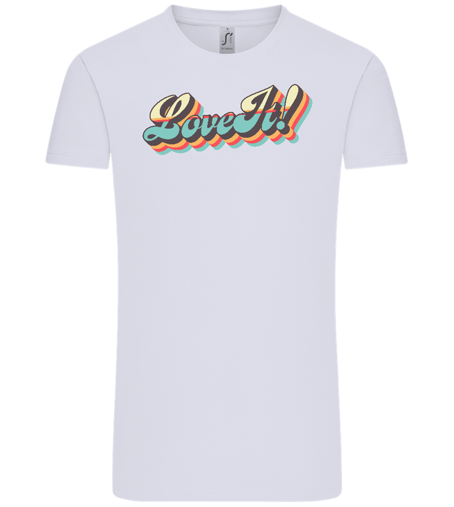 Love It Design - Comfort Unisex T-Shirt_LILAK_front