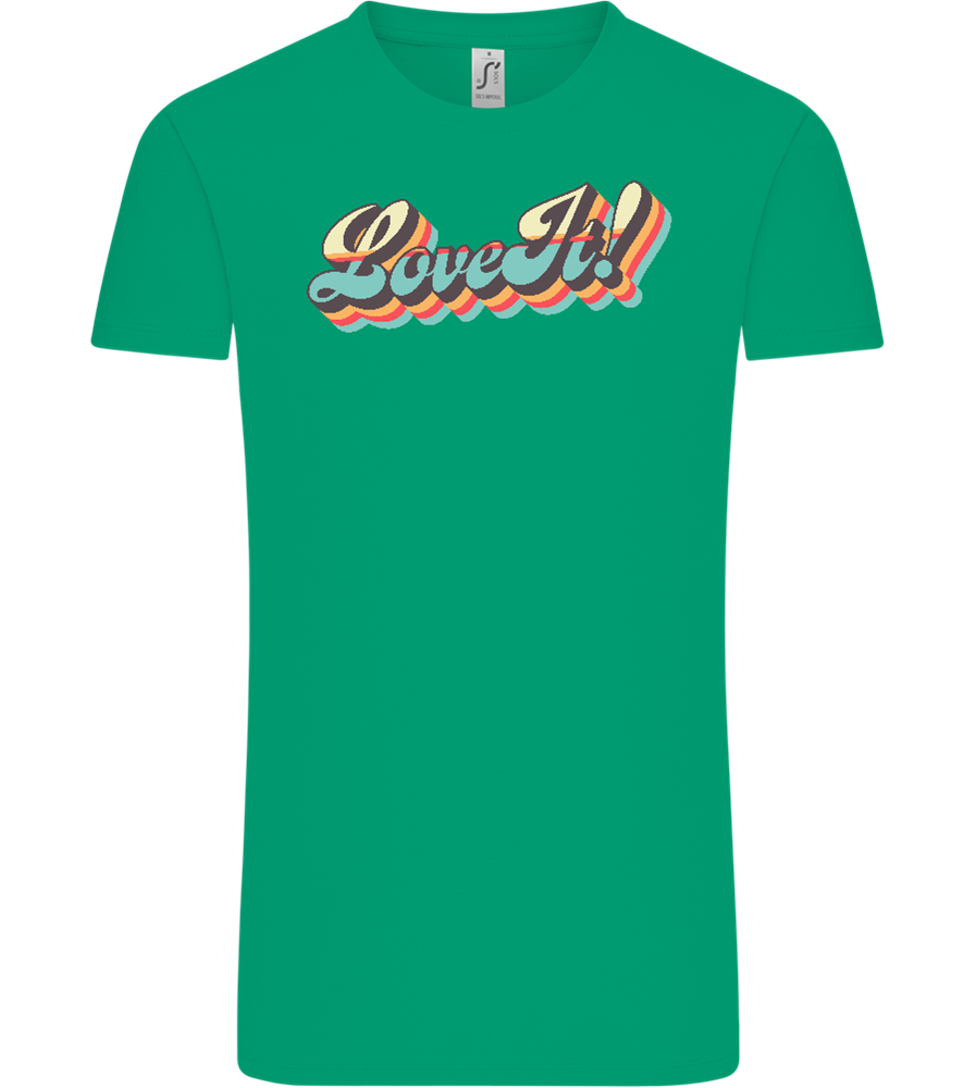 Love It Design - Comfort Unisex T-Shirt_SPRING GREEN_front