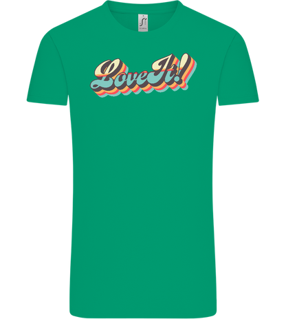 Love It Design - Comfort Unisex T-Shirt_SPRING GREEN_front