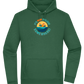 It's Rum O'Clock Design - Premium Essential Unisex Hoodie_GREEN BOTTLE_front