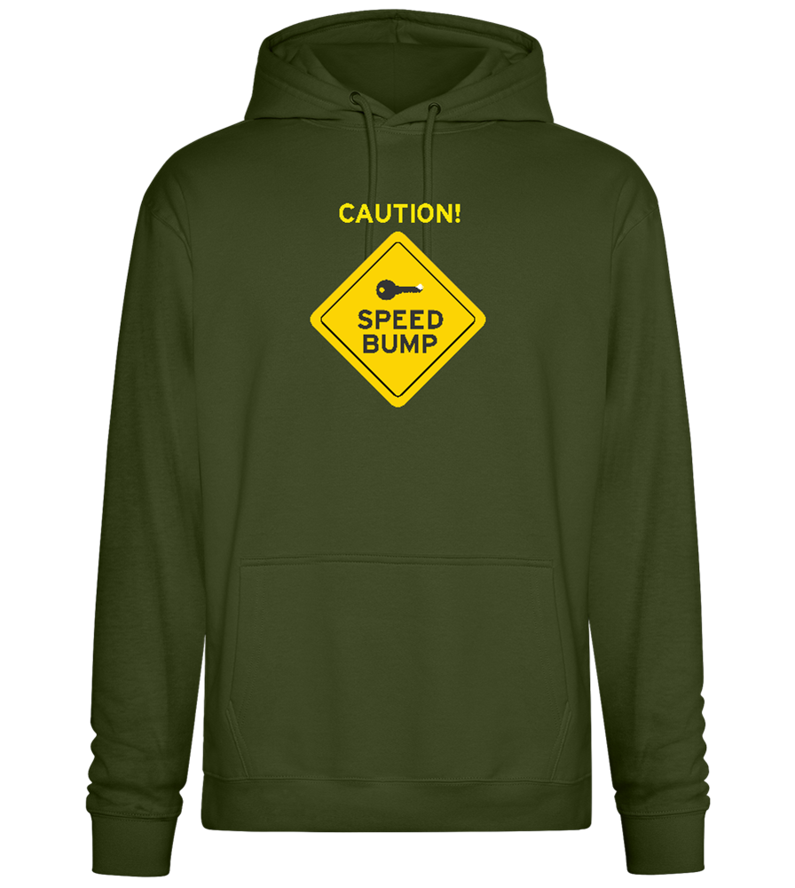 Speed Bump Design - Premium Essential Unisex Hoodie_ARMY_front