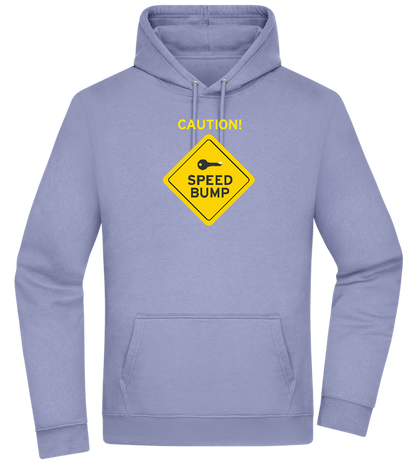 Speed Bump Design - Premium Essential Unisex Hoodie_BLUE_front