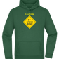 Speed Bump Design - Premium Essential Unisex Hoodie_GREEN BOTTLE_front