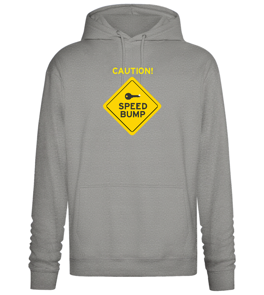 Speed Bump Design - Premium Essential Unisex Hoodie_ORION GREY II_front