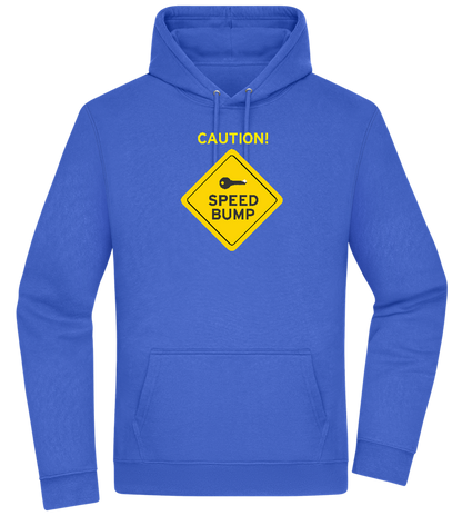 Speed Bump Design - Premium Essential Unisex Hoodie_ROYAL_front