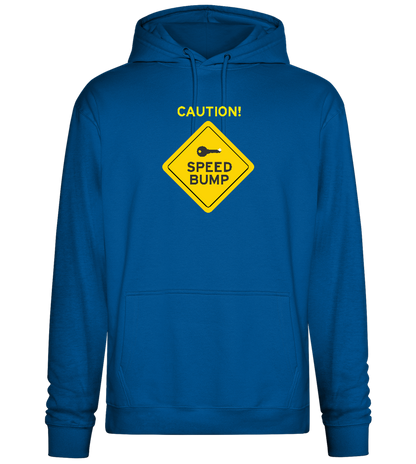 Speed Bump Design - Premium Essential Unisex Hoodie_ROYAL_front