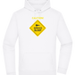 Speed Bump Design - Premium Essential Unisex Hoodie_WHITE_front