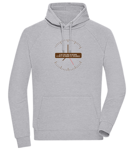 Never Late Design - Comfort unisex hoodie