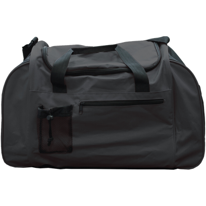 Sports bag with Front Pocket_BLACK_front
