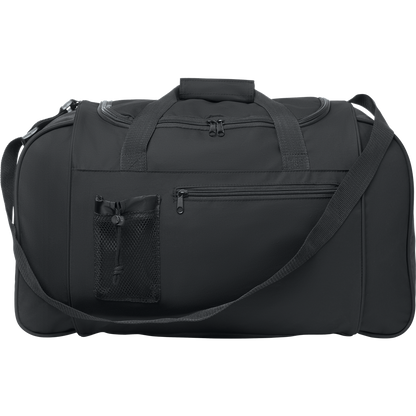 Sports bag with Front Pocket_BLACK_DETAILEDIMAGE_front_1
