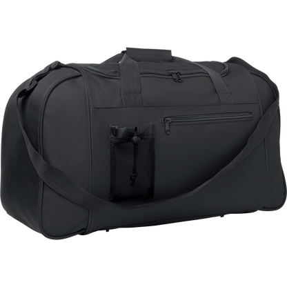Sports bag with Front Pocket_BLACK_DETAILEDIMAGE_front_2
