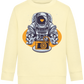 Spaceman Camera Design - Comfort Kids Sweater_AMARELO CLARO_front