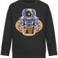 Spaceman Camera Design - Comfort Kids Sweater_BLACK_front