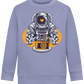 Spaceman Camera Design - Comfort Kids Sweater_BLUE_front