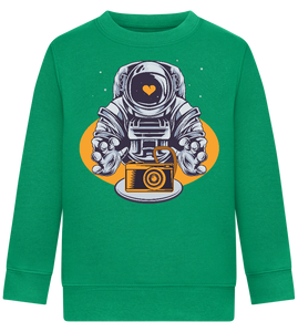 Spaceman Camera Design - Comfort Kids Sweater