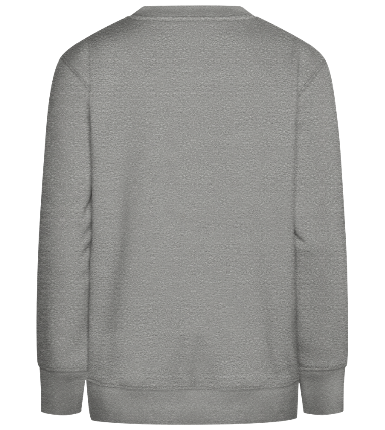 Spaceman Camera Design - Comfort Kids Sweater_ORION GREY II_back