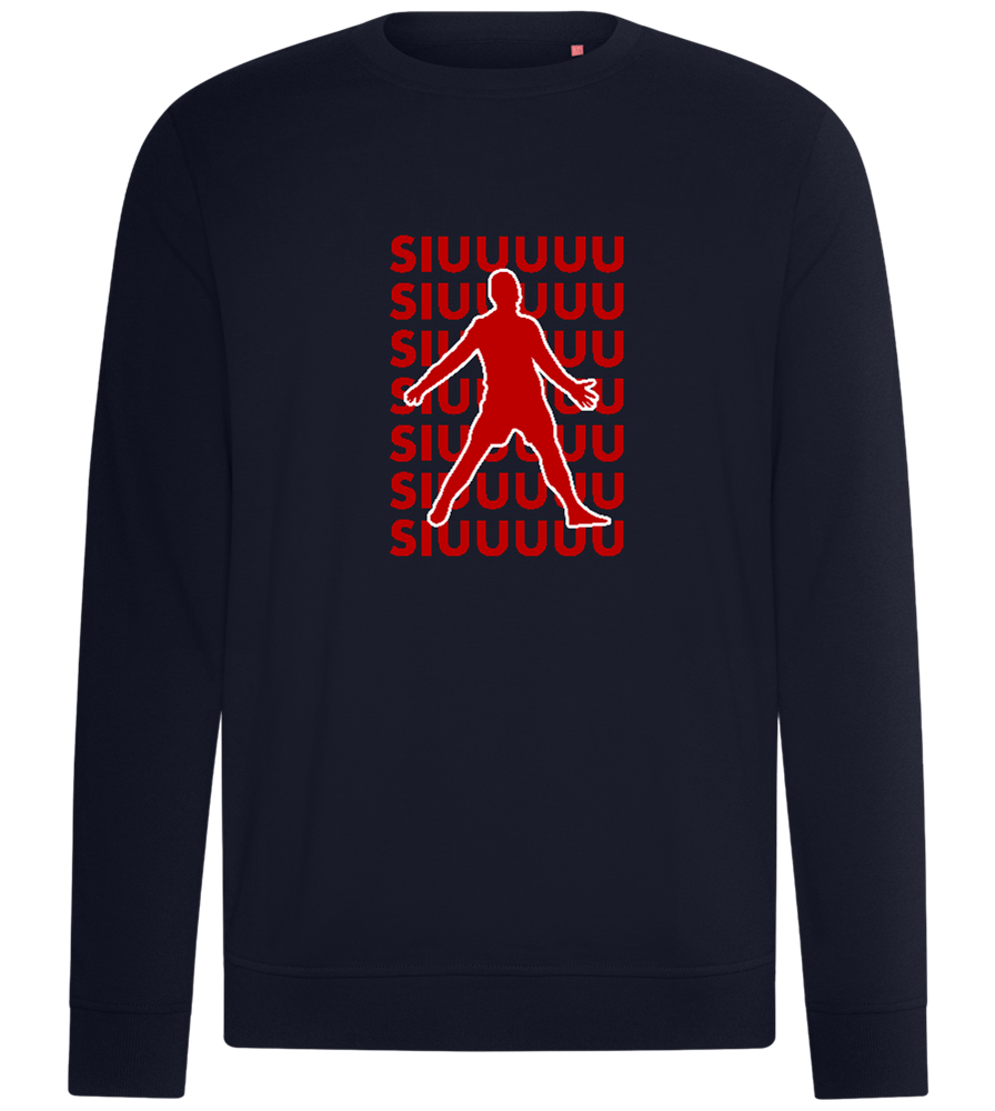 Soccer Celebration Design - Comfort unisex sweater_FRENCH NAVY_front