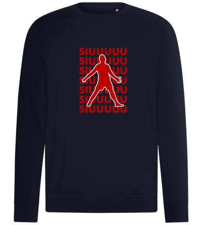 Soccer Celebration Design - Comfort unisex sweater_FRENCH NAVY_front