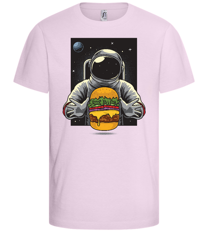 Astroburger Design - Comfort kids fitted t-shirt_LIGHT PINK_front