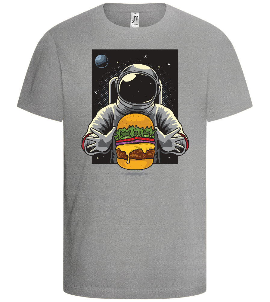 Astroburger Design - Comfort kids fitted t-shirt_ORION GREY_front