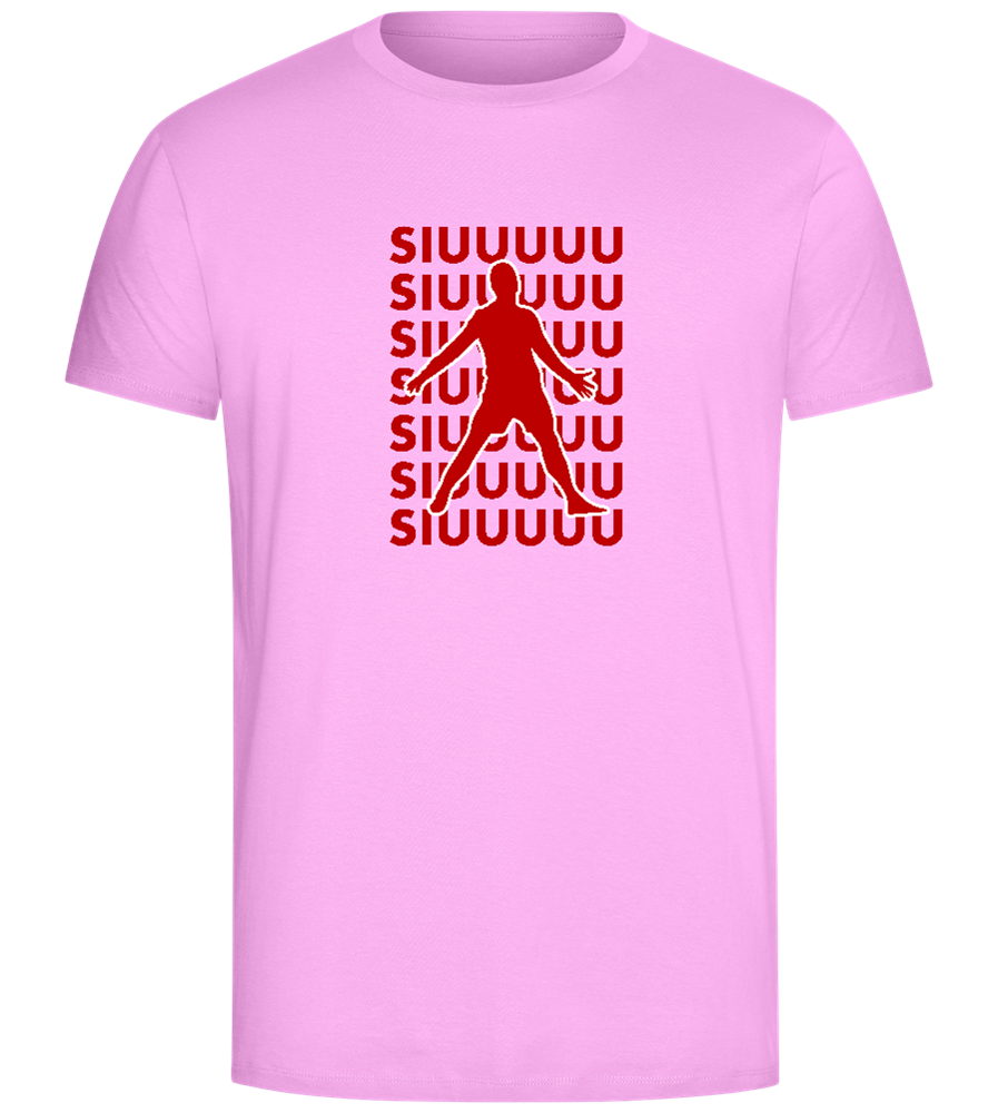 Soccer Celebration Design - Comfort Unisex T-Shirt_CANDY PINK_front