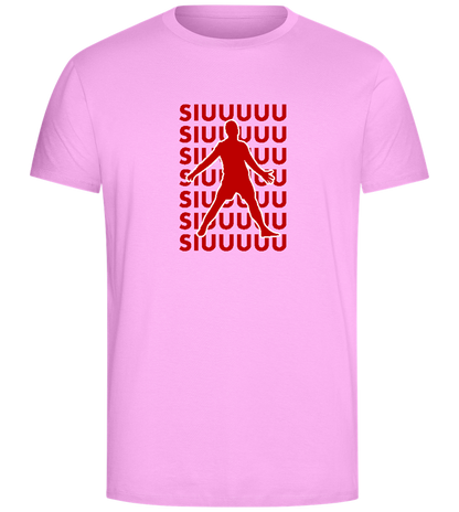 Soccer Celebration Design - Comfort Unisex T-Shirt_CANDY PINK_front