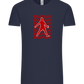 Soccer Celebration Design - Comfort Unisex T-Shirt_FRENCH NAVY_front