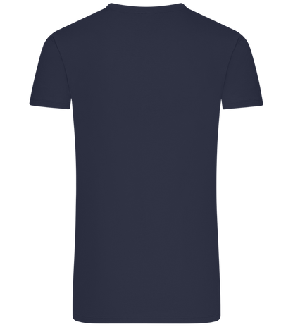 Soccer Celebration Design - Comfort Unisex T-Shirt_FRENCH NAVY_back