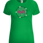 I Love You Mom Design - Comfort women's t-shirt_MEADOW GREEN_front