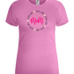 I Love You Mom Design - Comfort women's t-shirt_PINK ORCHID_front