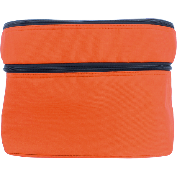 Cooler Bag with 2 Compartments_ORANGE_front