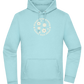 Keep Growing Design - Premium Essential Unisex Hoodie_POOL BLUE_front